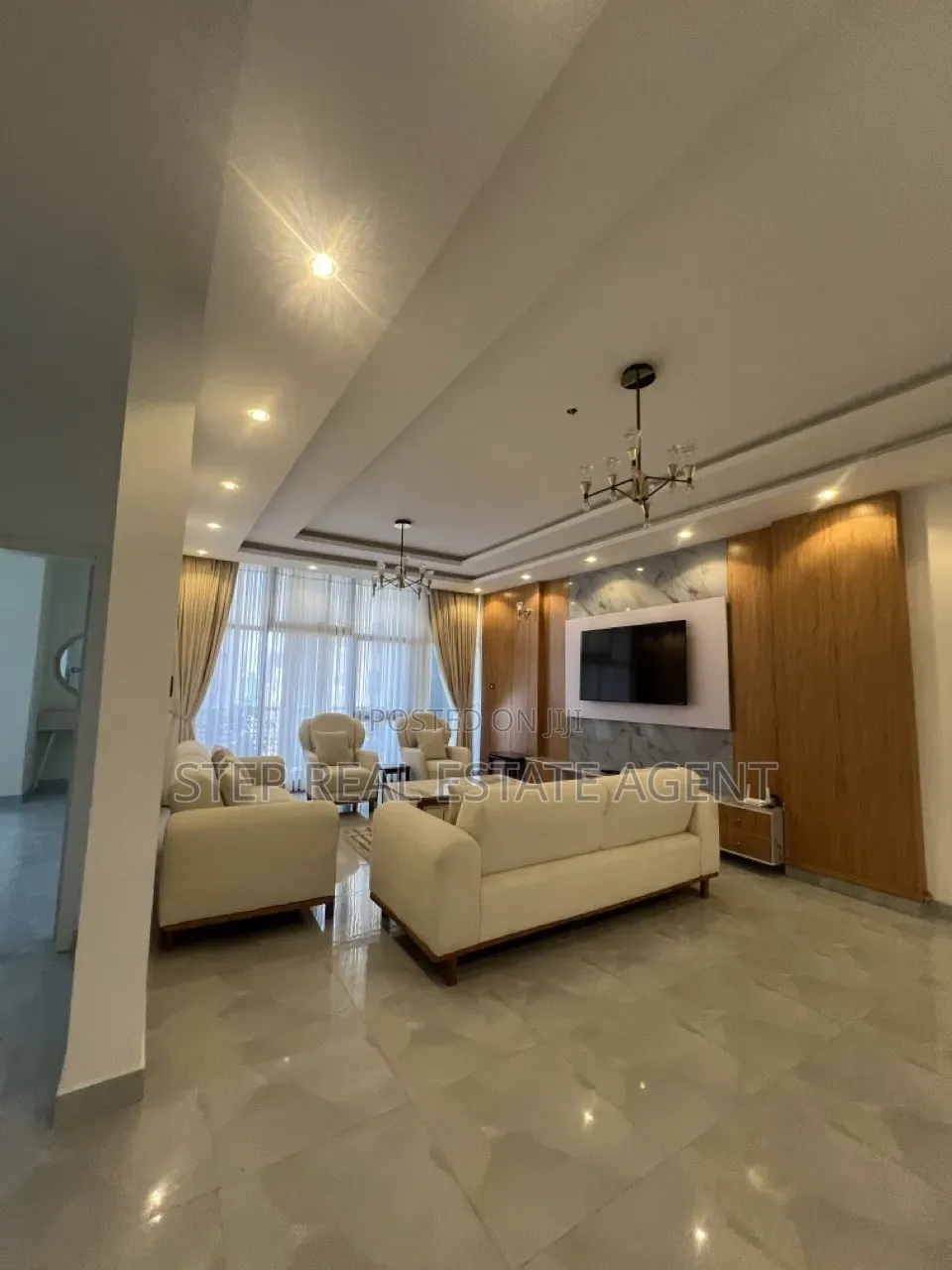 Furnished 3bdrm Apartment in Bole for rent