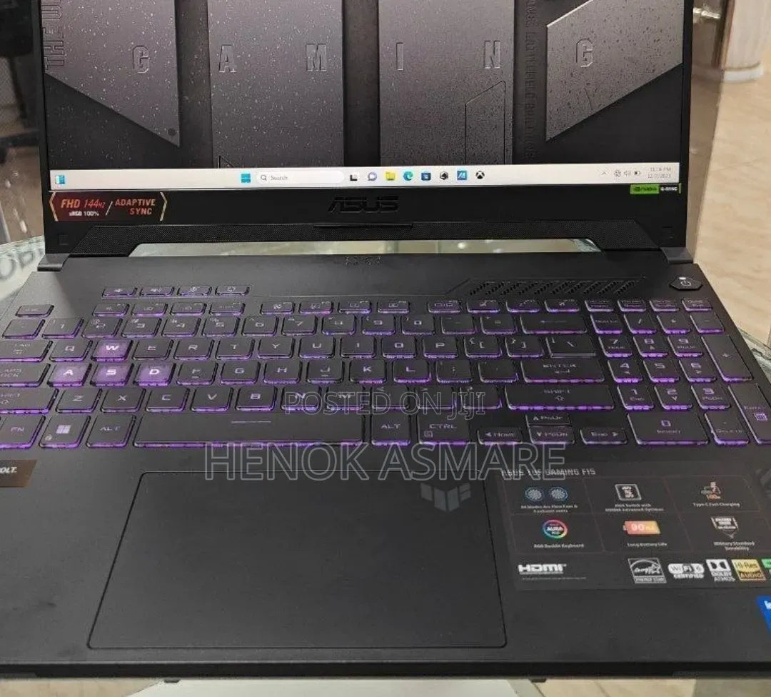 New Laptop Asus TUF Gaming A15 16GB Intel Core i7 SSD 512GB