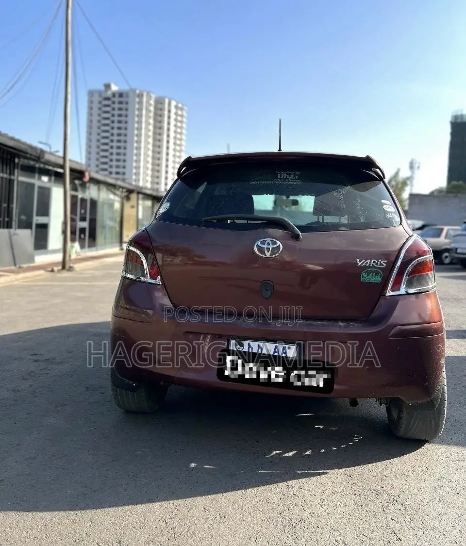 Toyota Yaris 2010 Brown