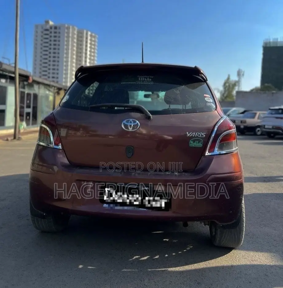 Toyota Yaris 2010 Brown