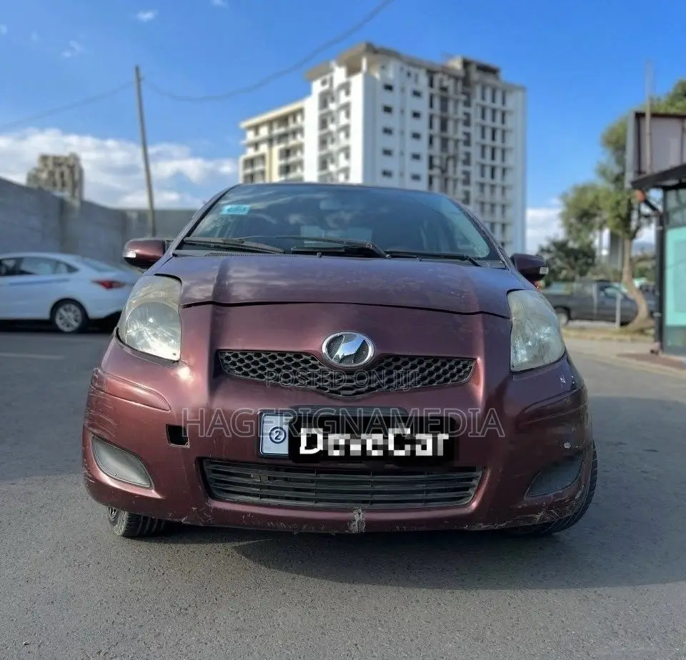 Toyota Yaris 2010 Brown