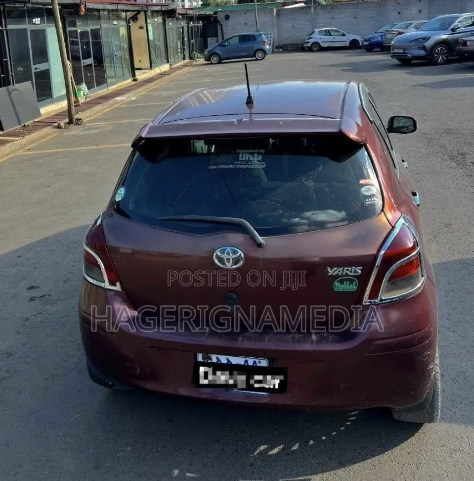 Toyota Yaris 2010 Brown