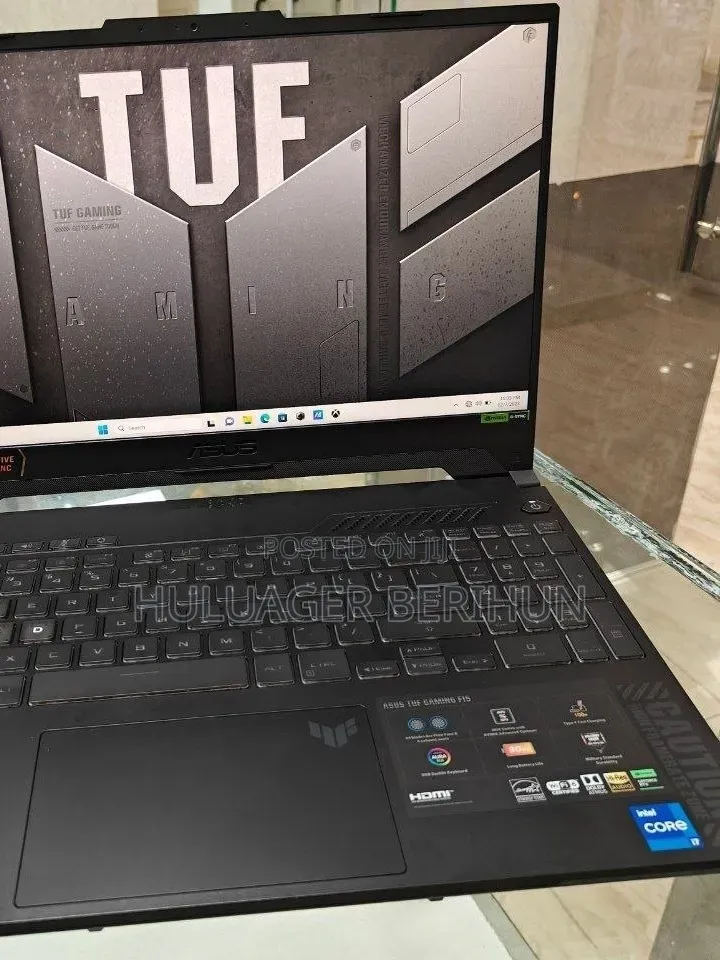 New Laptop Asus TUF Gaming A15 16GB Intel Core i7 SSD 512GB