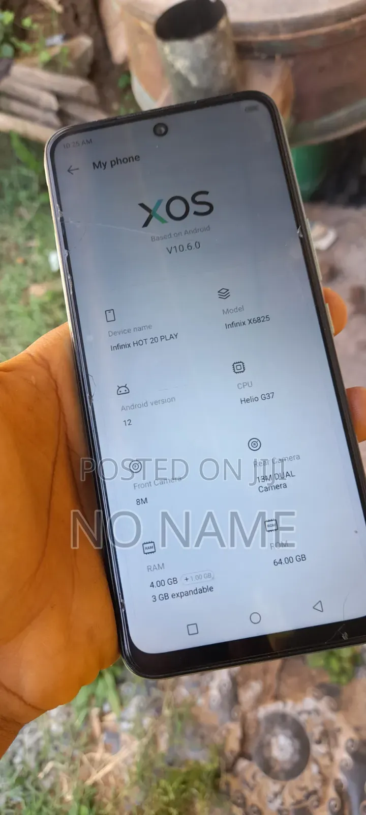 Infinix Hot 20 Play 64 GB Bronze