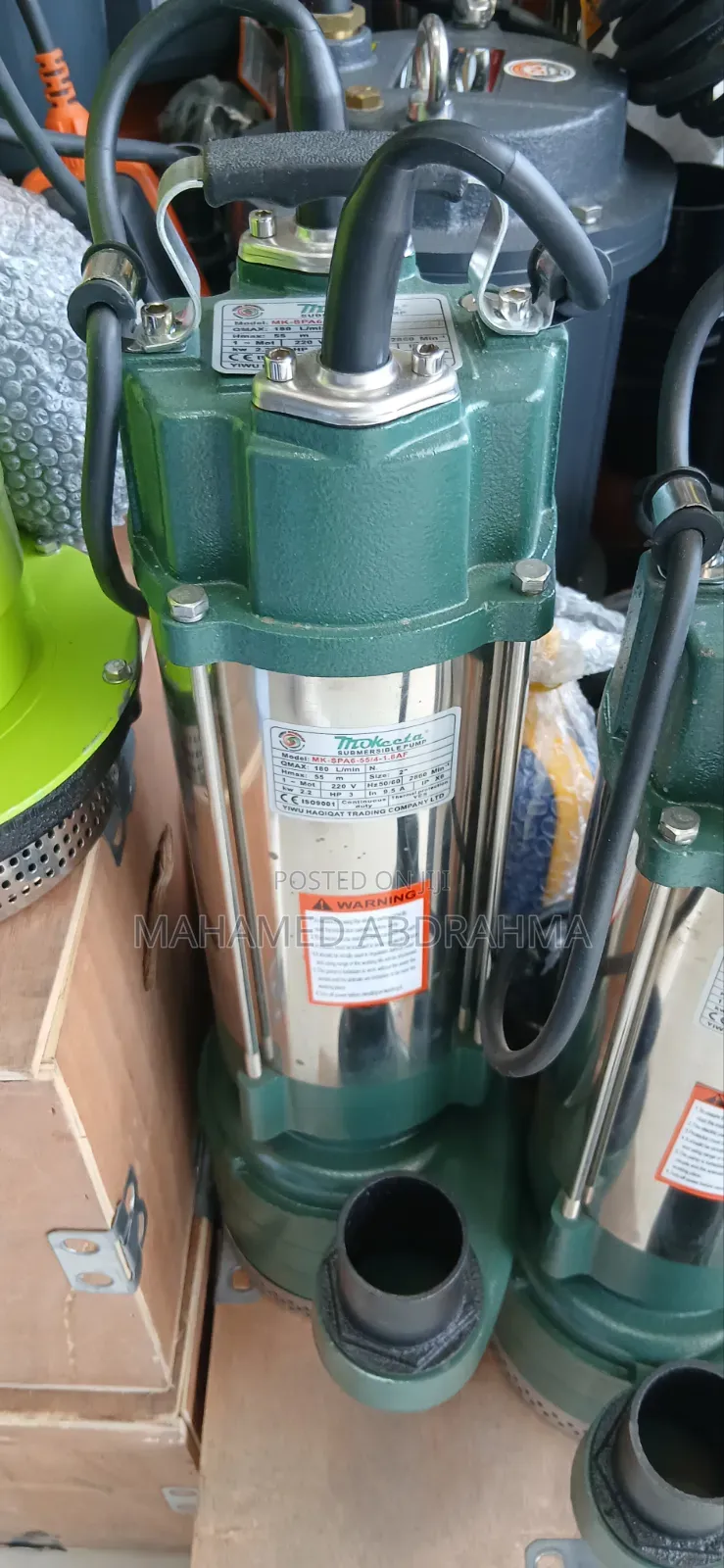 Makita Submersible Pump 3Hp