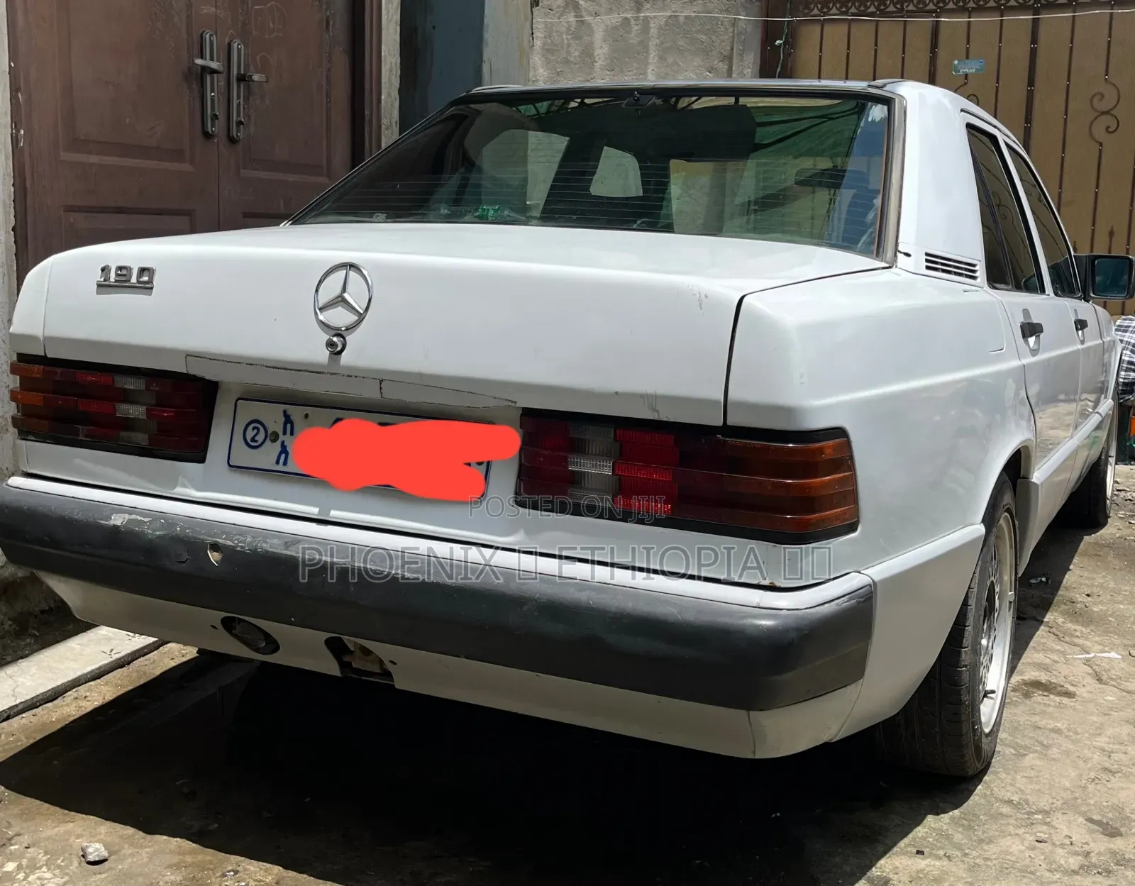 Mercedes-Benz 190E 1993 White