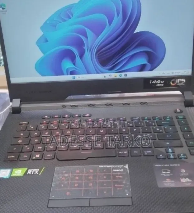 New Laptop Asus ROG Strix G15 16GB Intel Core i7 SSD 512GB