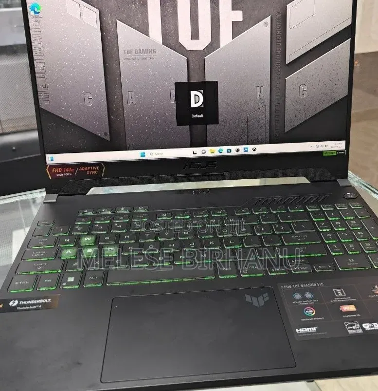 New Laptop Asus TUF Gaming F15 16GB Intel Core i7 SSD 512GB