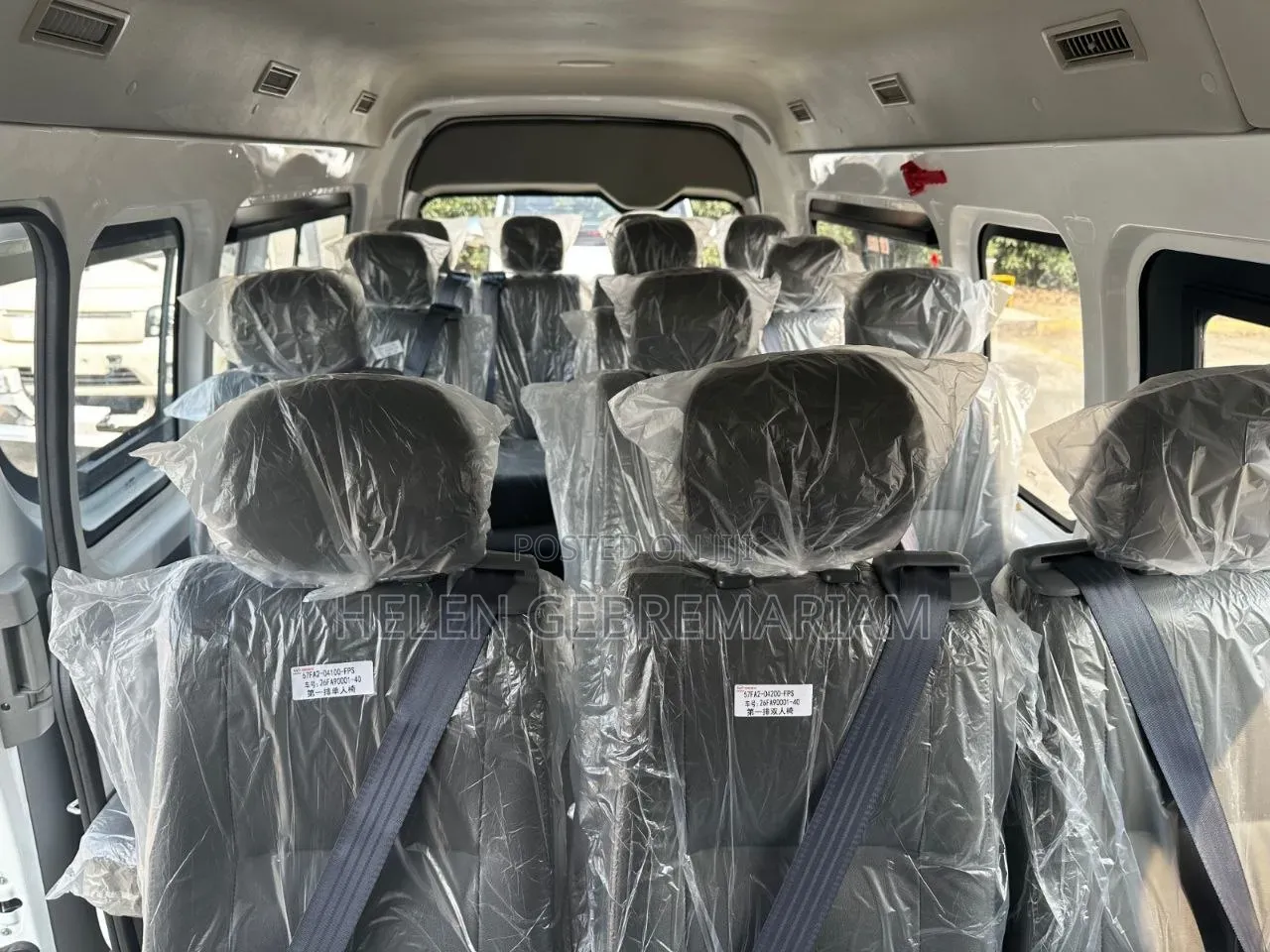 New Higer City Bus 2025 White