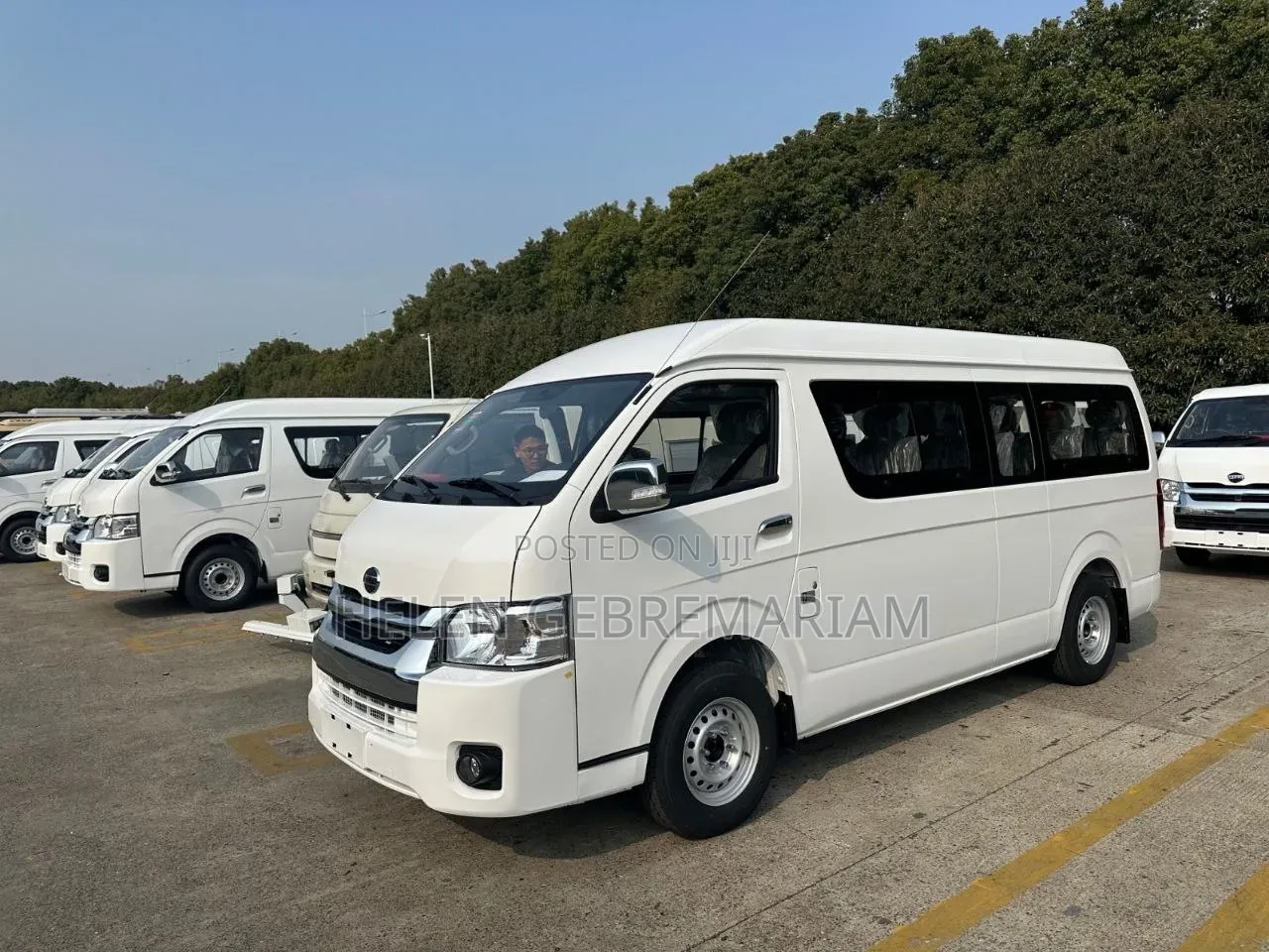 New Higer City Bus 2025 White