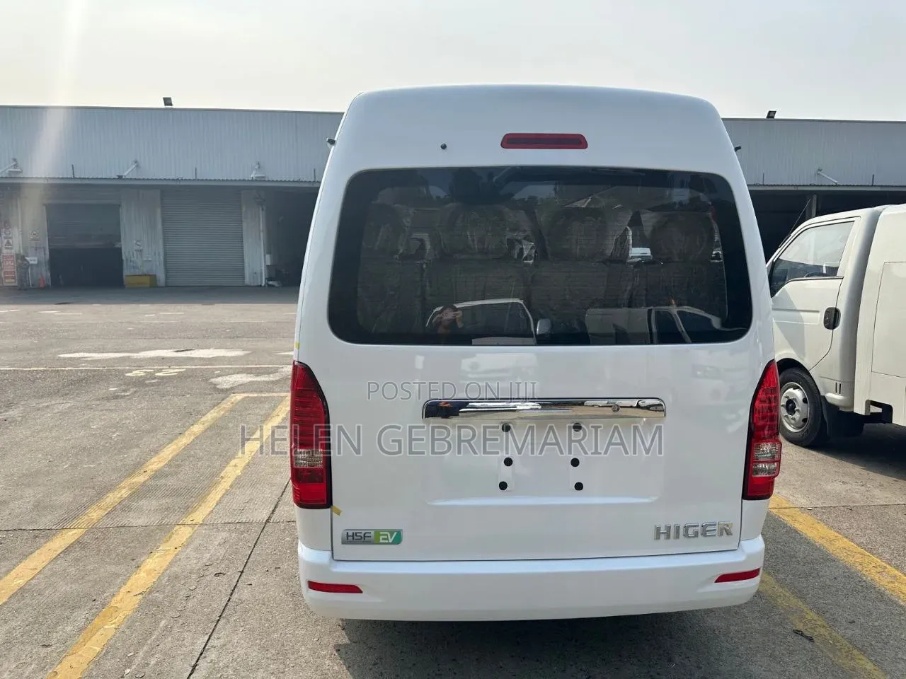 New Higer City Bus 2025 White