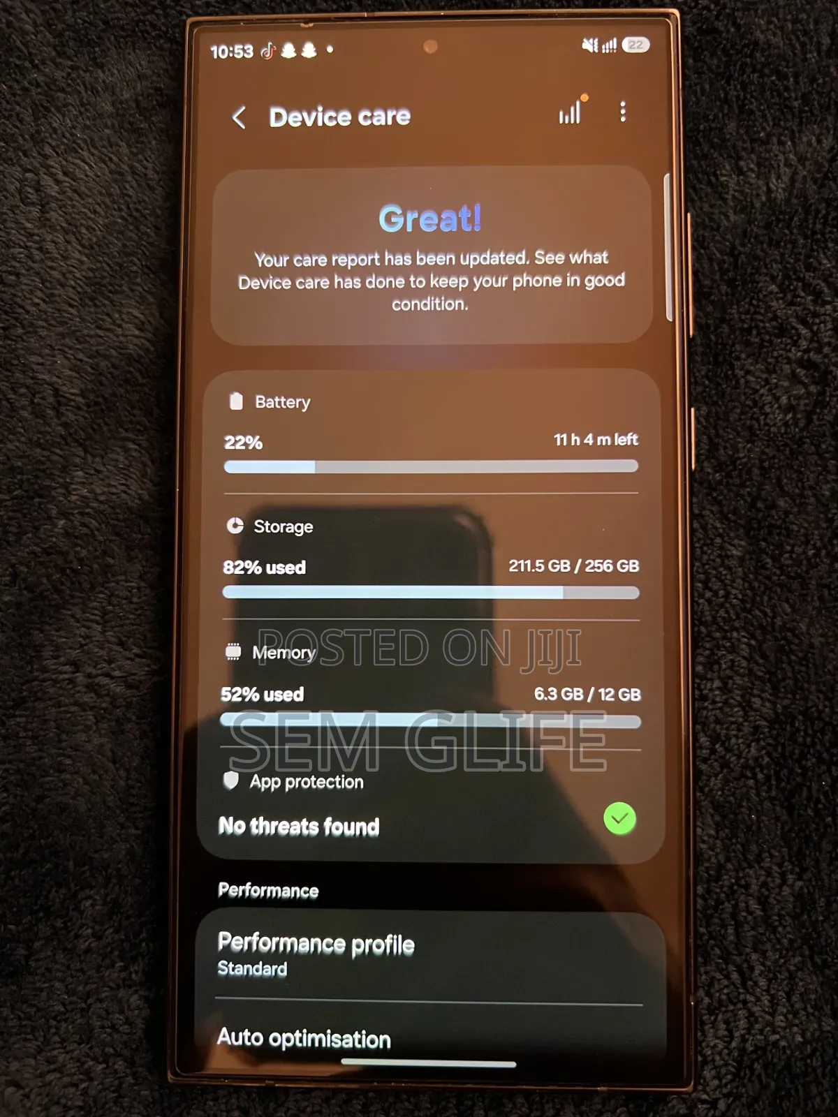 Samsung Galaxy S24 Ultra 256 GB Black