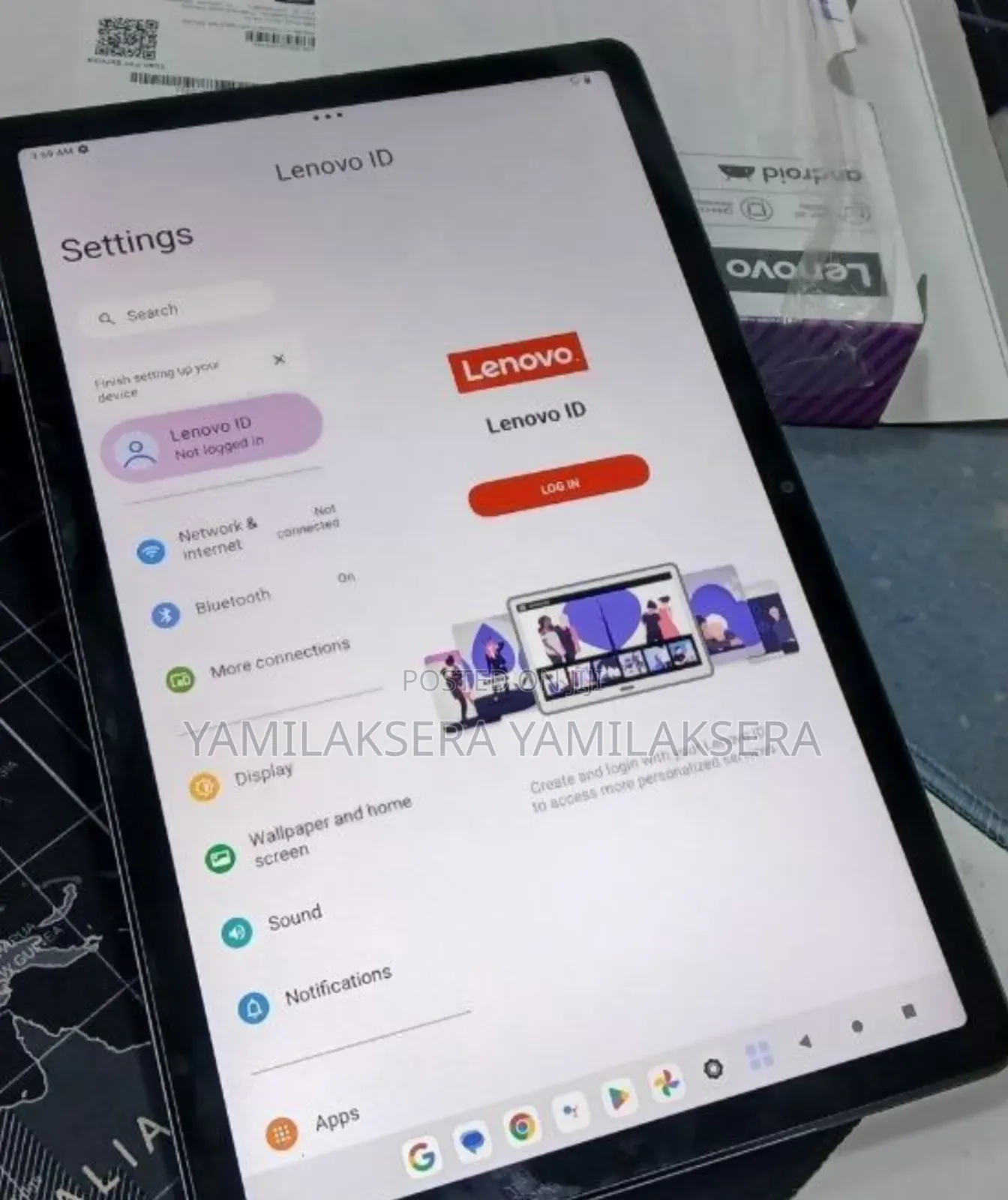 New Lenovo Tab M10 128 GB Silver