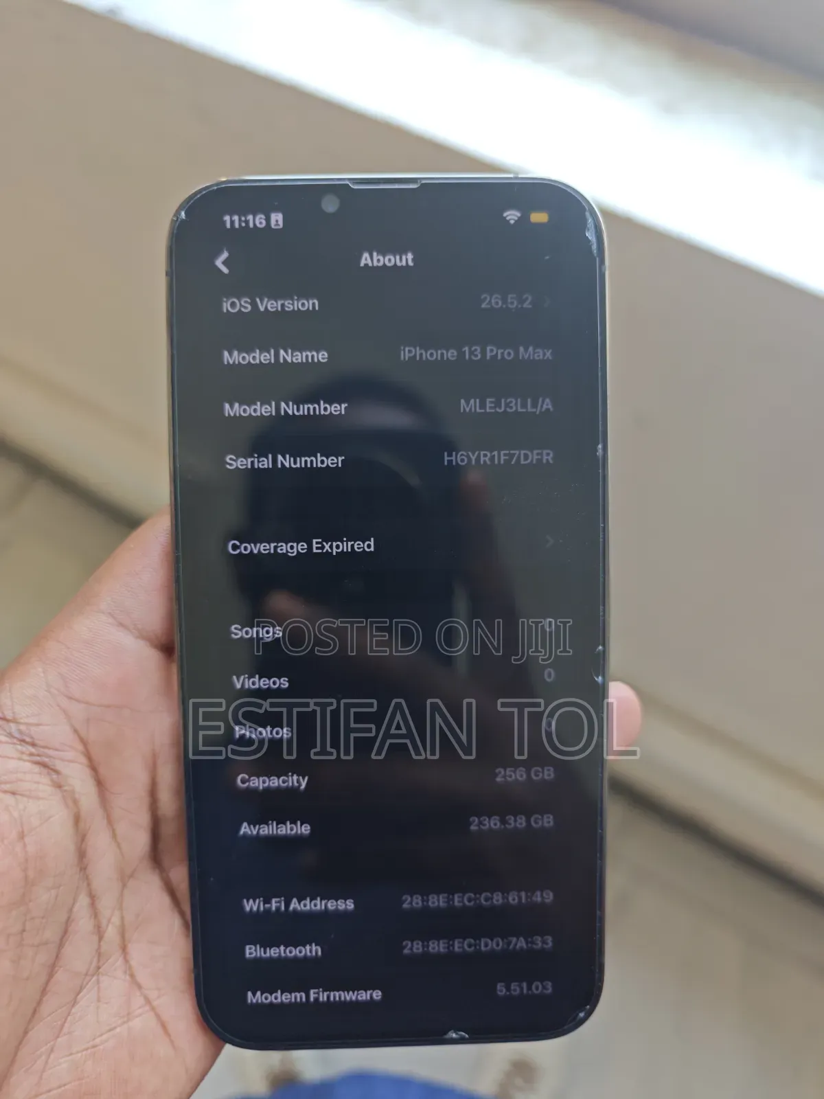 Apple iPhone 13 Pro Max 256 GB Black
