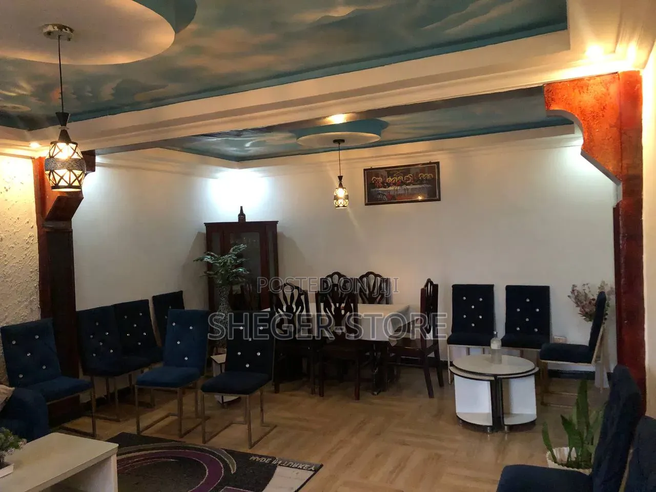 Furnished 4bdrm Townhouse/Terrace in Tuludimtu Arsema, Akaky Kaliti