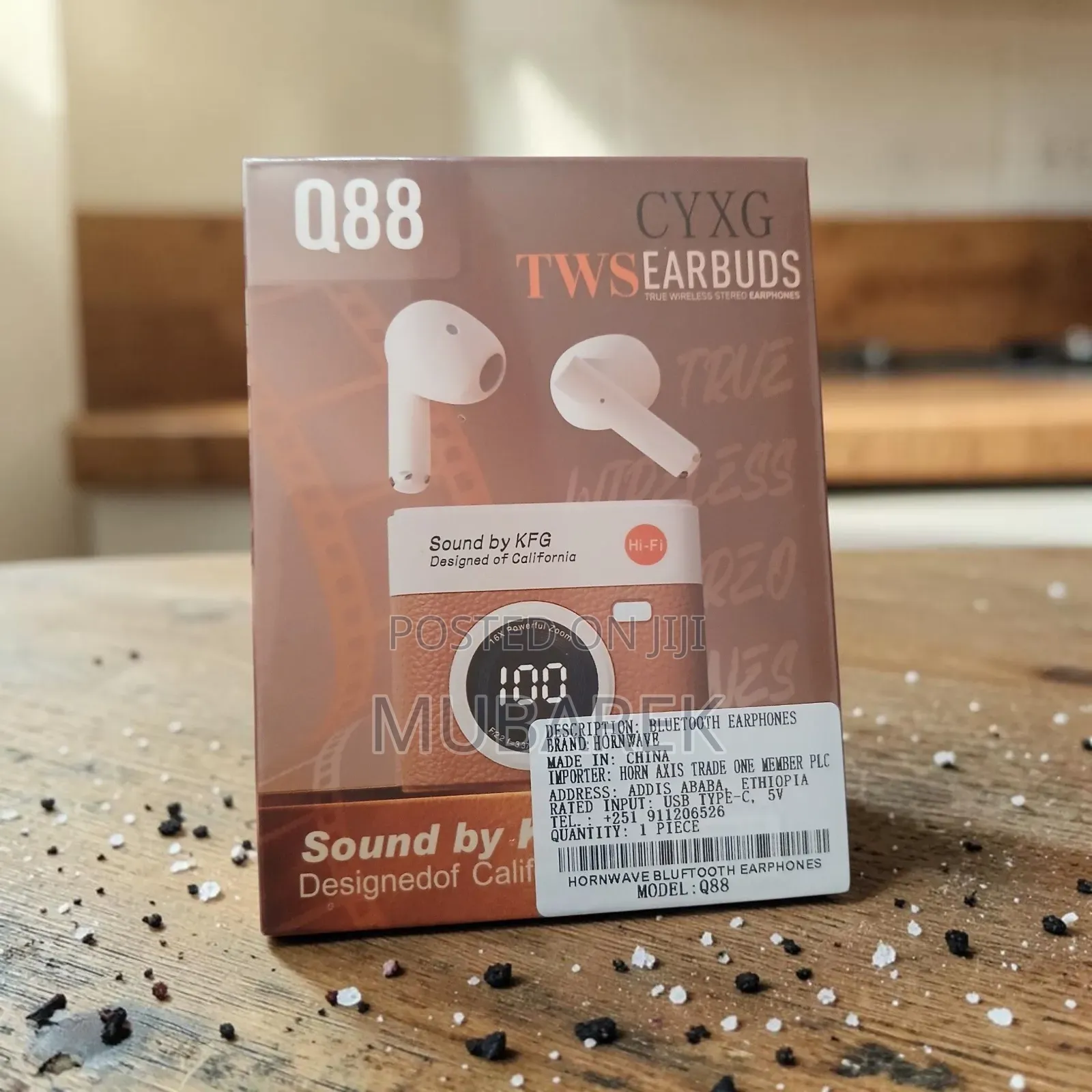 Q88 True Wireless سماعات لاسلكية و