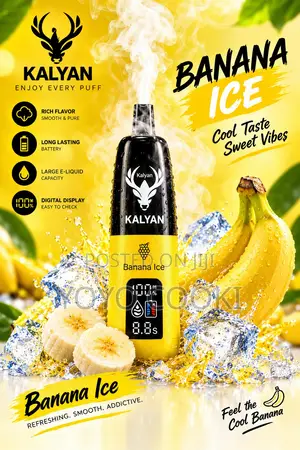 Kalyan Vape 30,000 Puffs [ባለ ብዙ ጣዕም] ይወዱታል