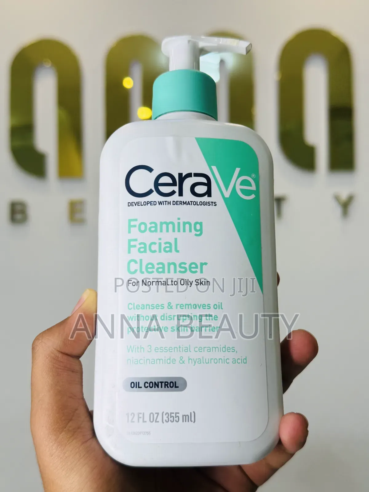 CeraVe Dermatologist Developed Foaming Cleanser