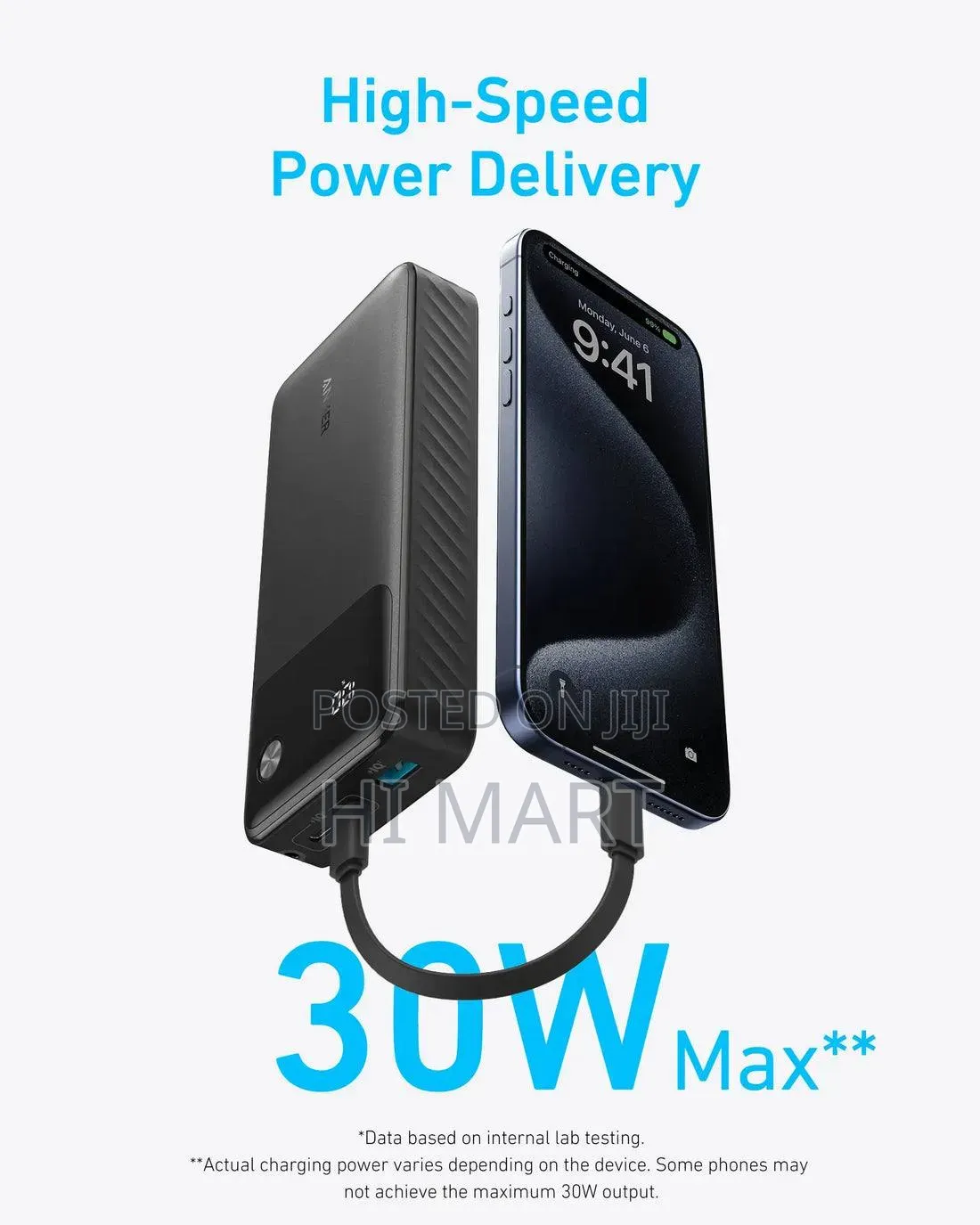 Anker Fast Charging Power Bank(20000mah)