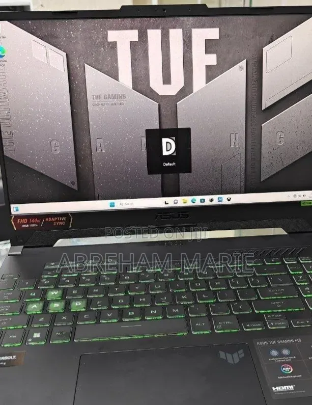 New Laptop Asus TUF Gaming F15 16GB Intel Core i7 SSD 512GB