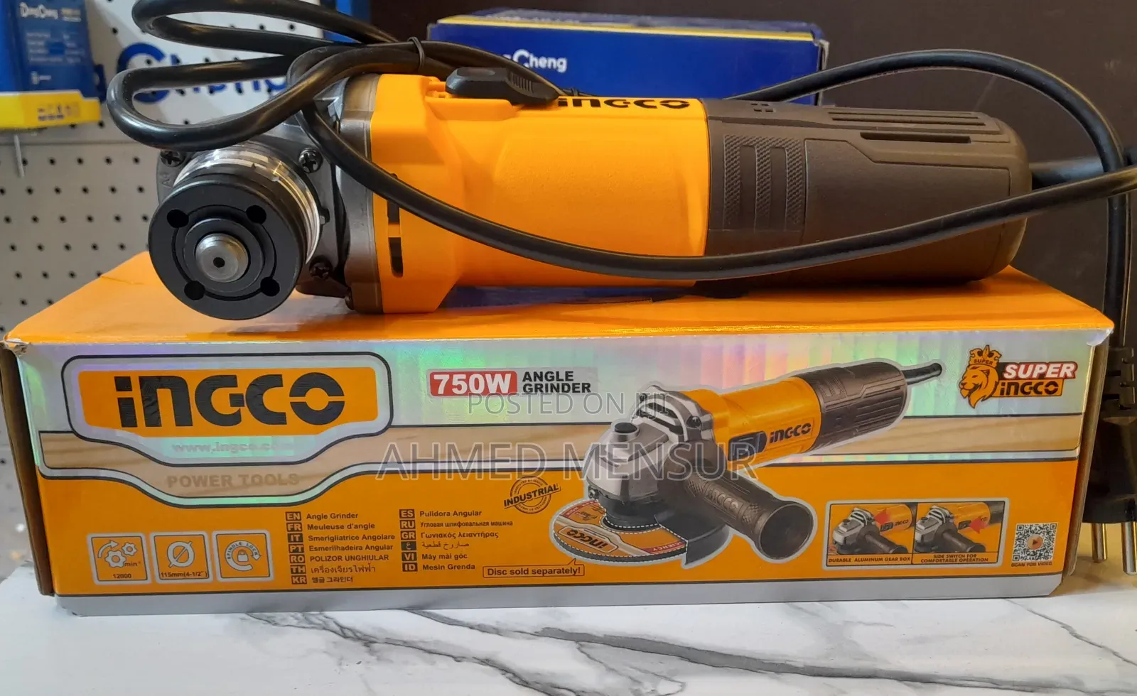 Angle Grinder750W