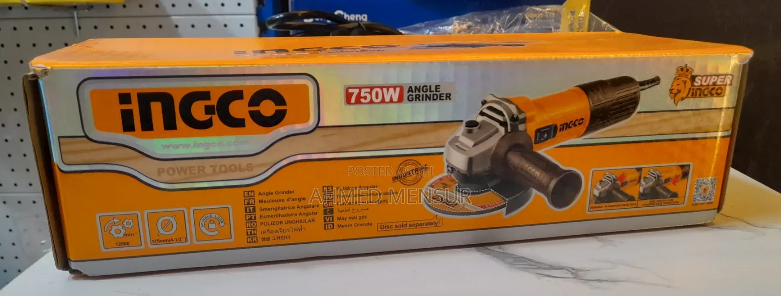 Angle Grinder750W