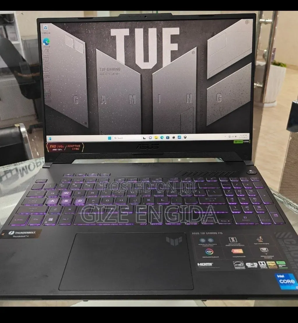 New Laptop Asus TUF Dash F15 16GB Intel Core i7 SSD 512GB
