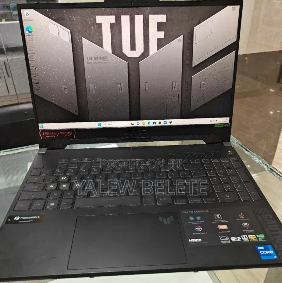 New Laptop Asus TUF Dash F15 16GB Intel Core i7 SSD 512GB