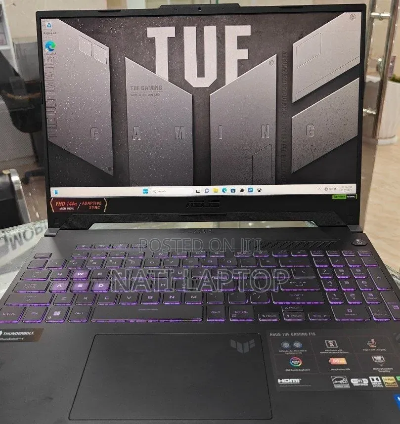 New Laptop Asus TUF Gaming A15 16GB Intel Core i7 SSD 512GB