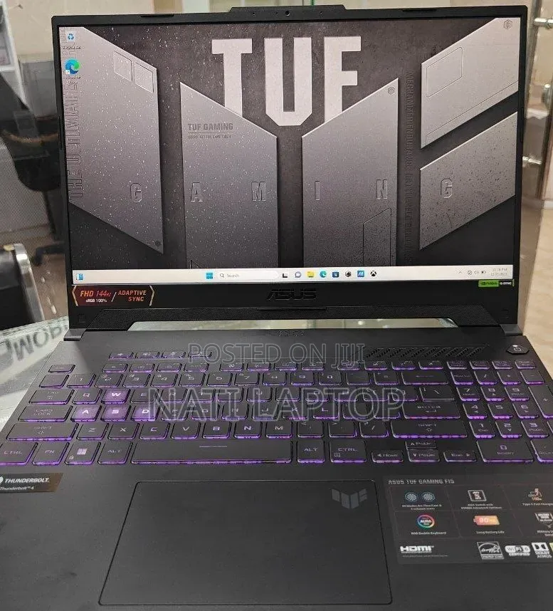 New Laptop Asus TUF Gaming A15 16GB Intel Core i7 SSD 512GB