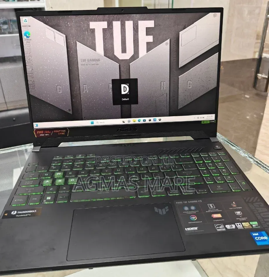 New Laptop Asus TUF Dash F15 16GB Intel Core i7 SSD 512GB