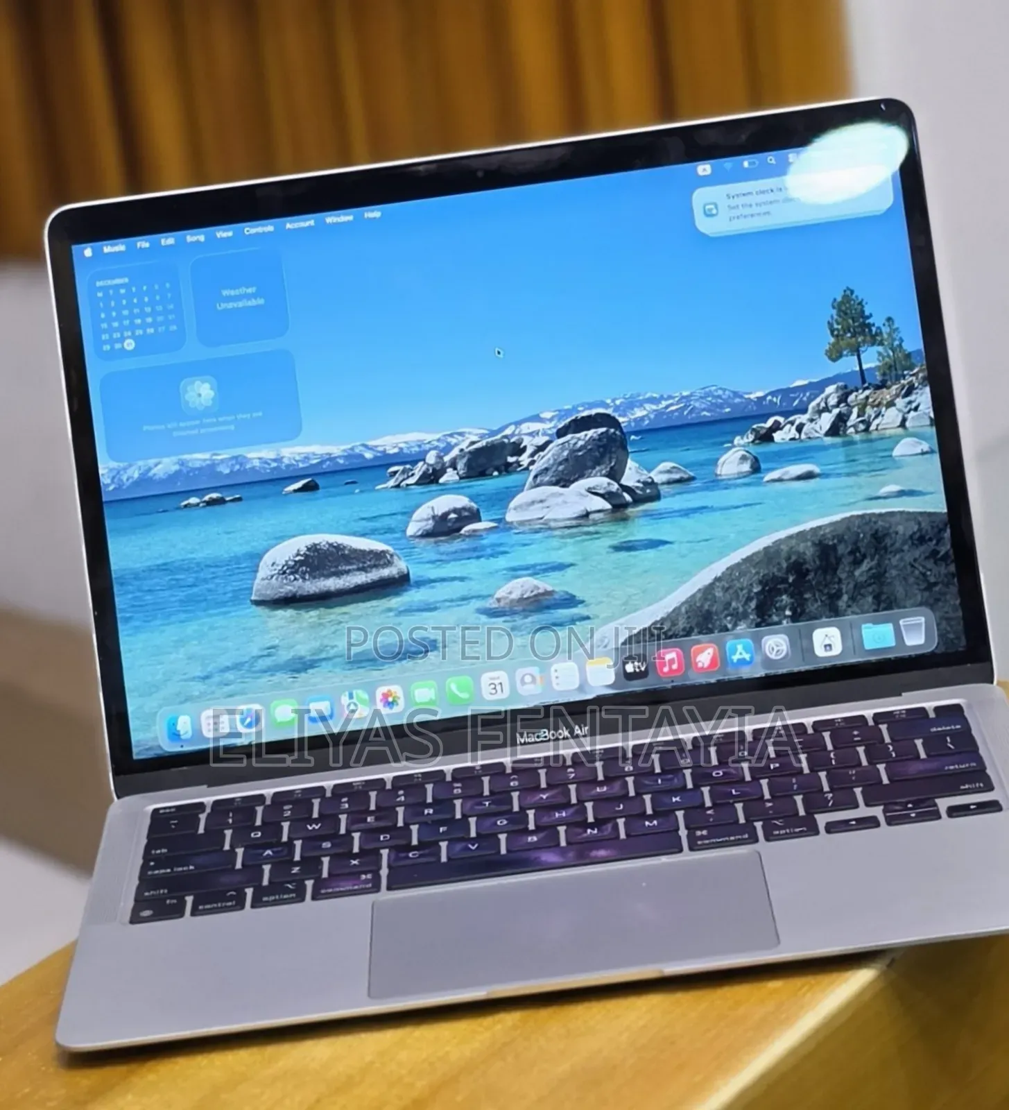 New Laptop Apple MacBook Air 2020 M1 8GB SSD 256GB