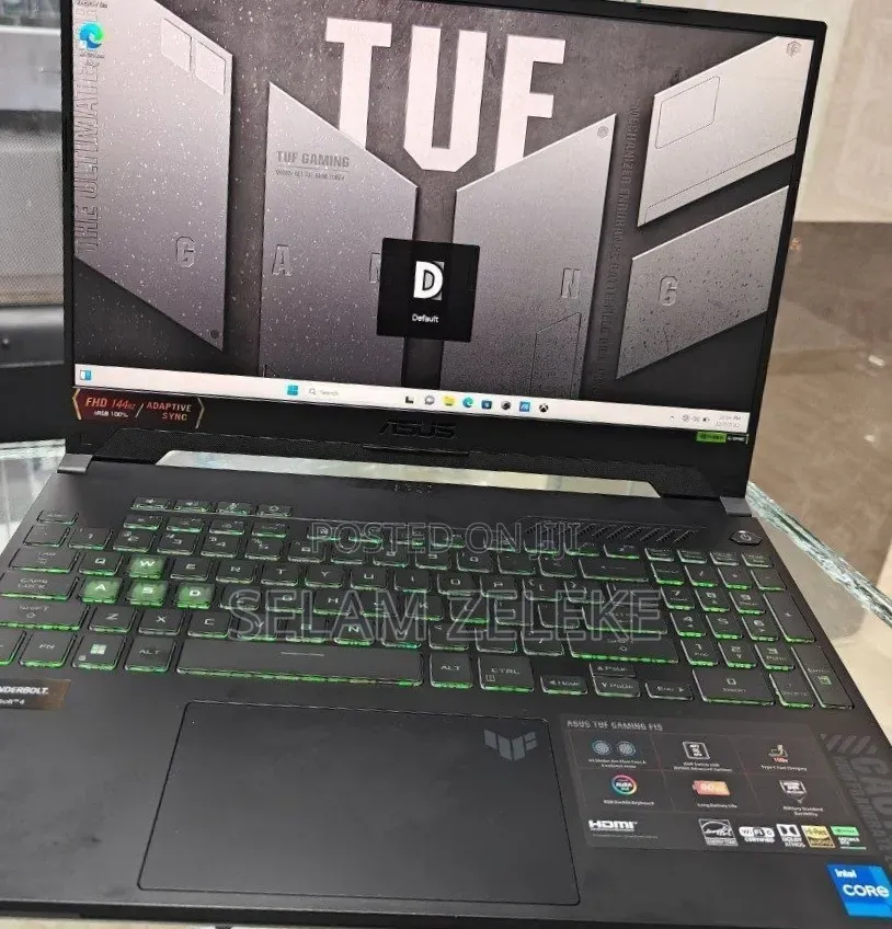 New Laptop Asus TUF Gaming F15 16GB Intel Core i7 SSD 512GB