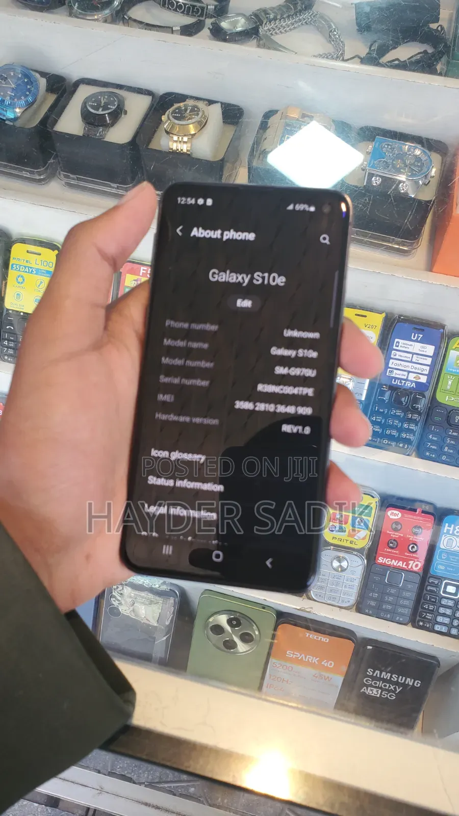 New Samsung Galaxy S10e 128 GB Black