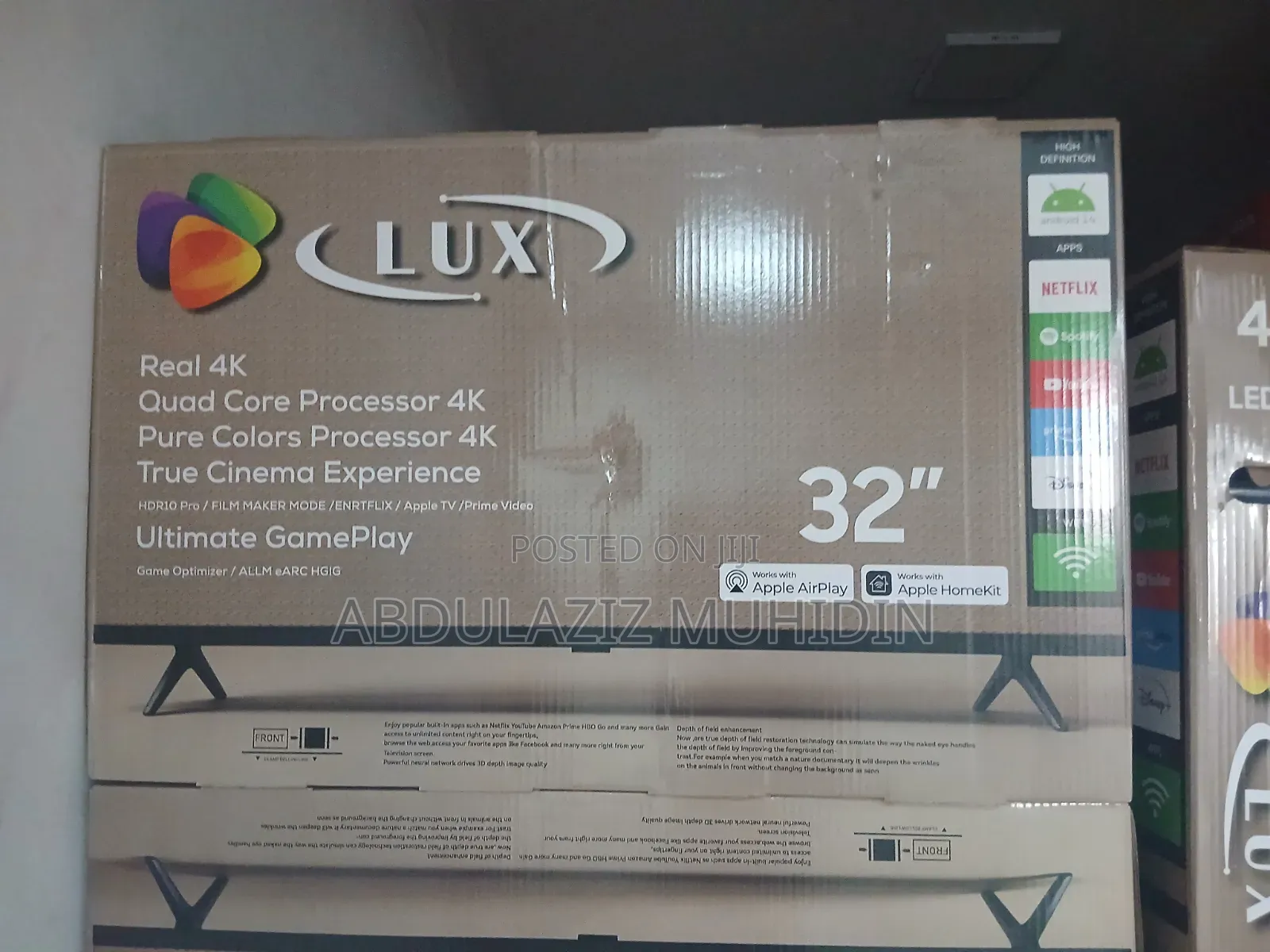 Lux 32inche Double Scrin Smart TV