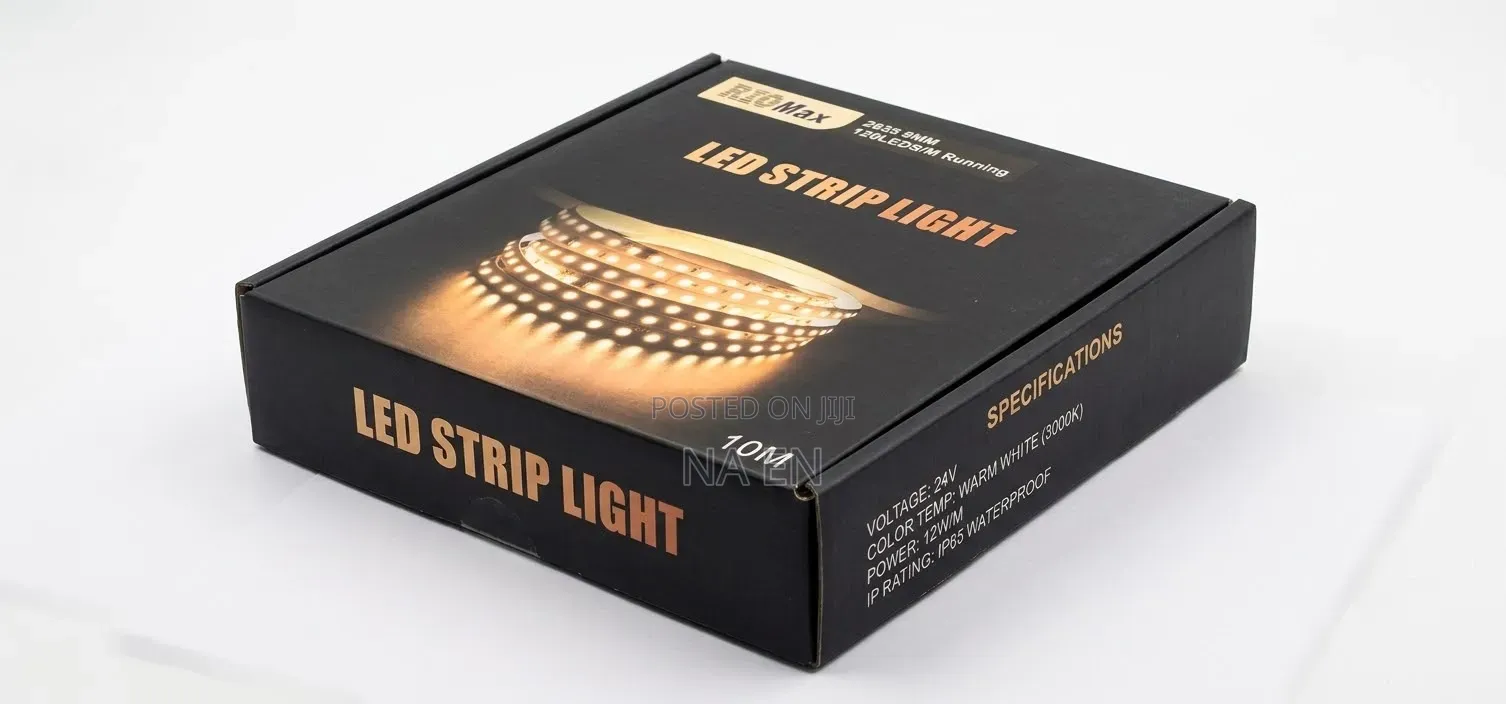 RIOMax 10M 2835 LED Strip Light - 120 LEDs/m DC 24V Running Light