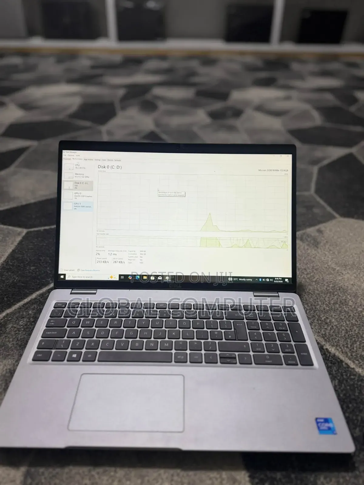 New Laptop Dell Precision 5550 16GB Intel Core i7 SSD 512GB