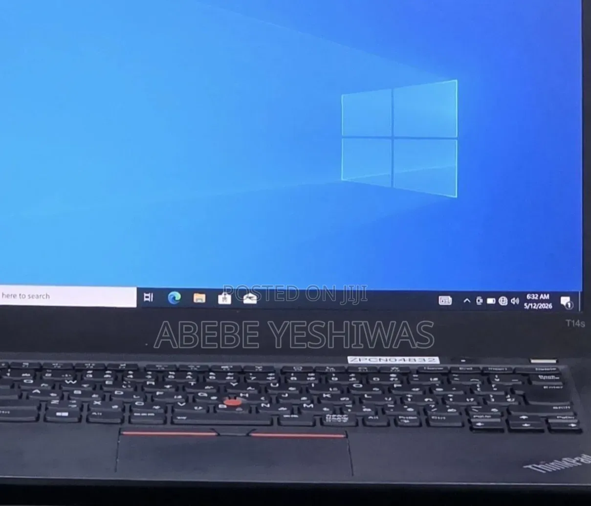 New Laptop Lenovo ThinkPad T14s Gen 1 16GB AMD Ryzen 5 SSD 512GB