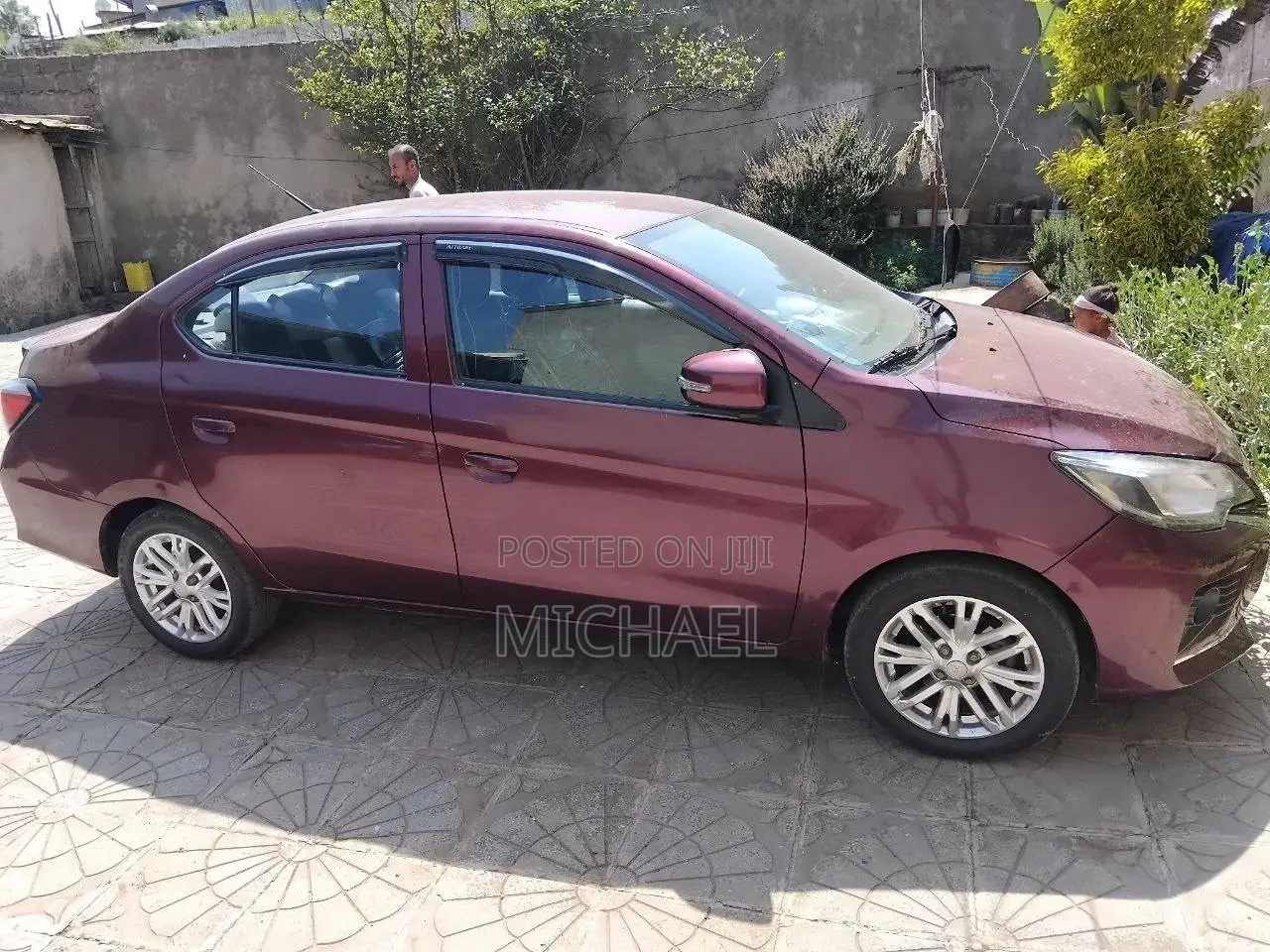 Mitsubishi Attrage 2021 Burgundy