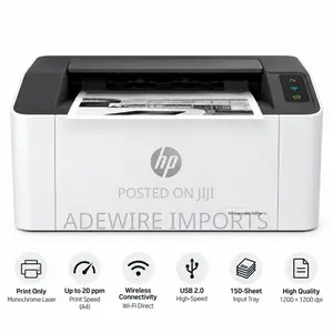 HP Laserjet 108w New Printer With Vat