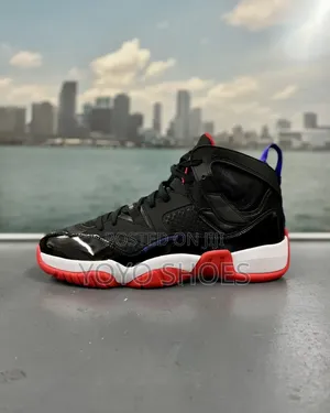 Nike Air Jordan Jumpman Two Trey "Bred" (Black, White, True Red Shoes