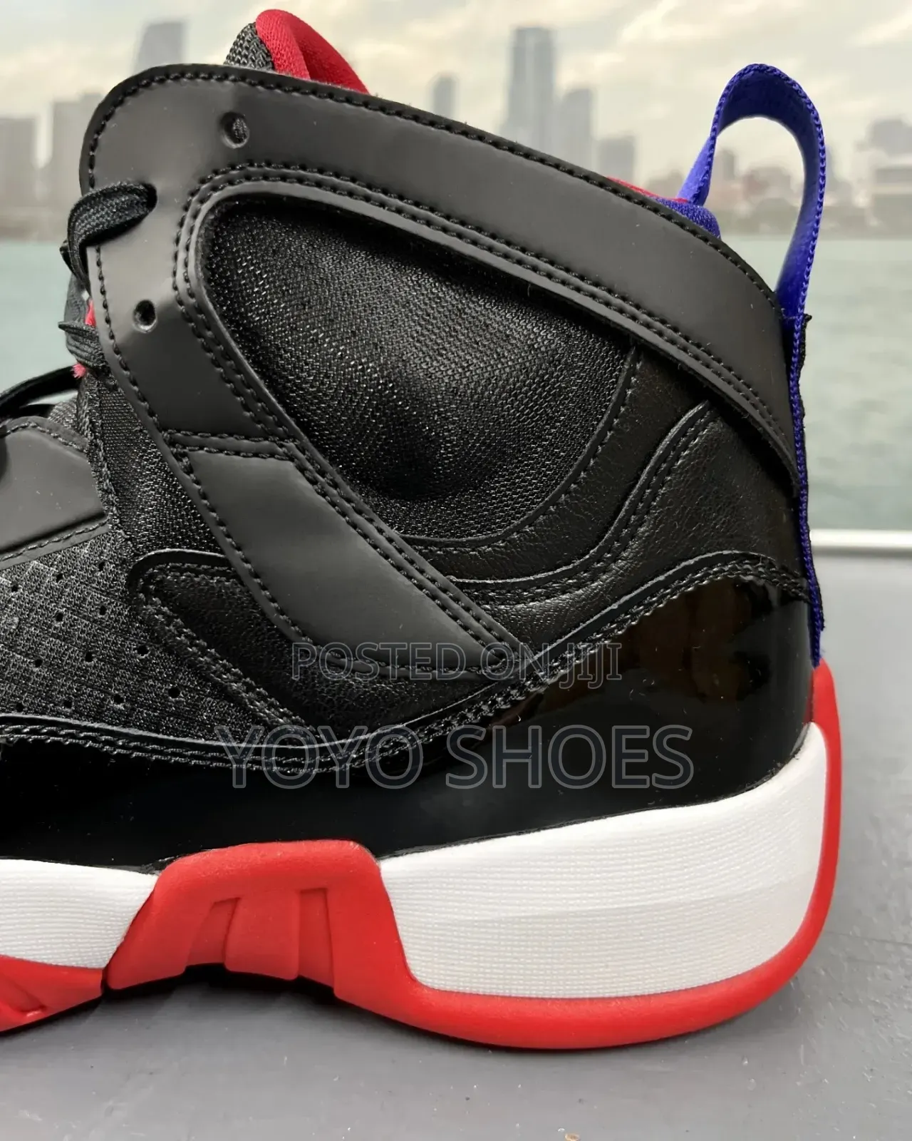 Nike Air Jordan Jumpman Two Trey "Bred" (Black, White, True Red Shoes