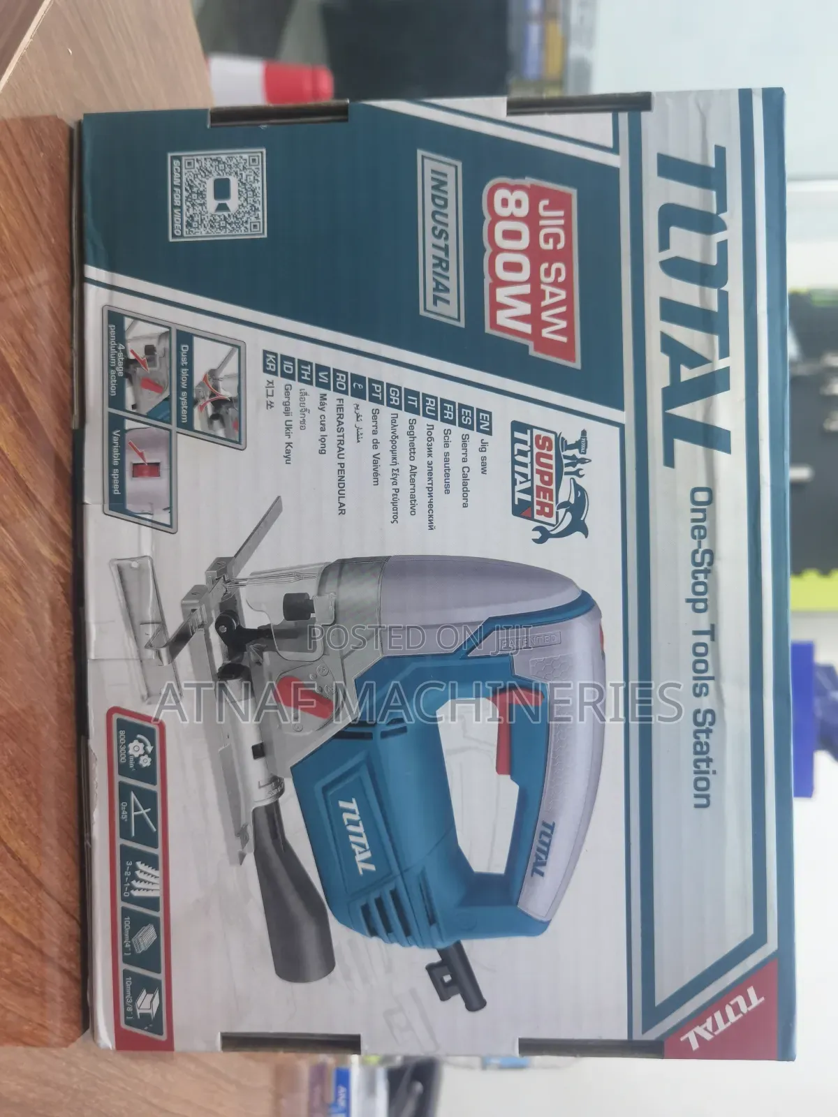 Total 800w Industrial Jigsaw