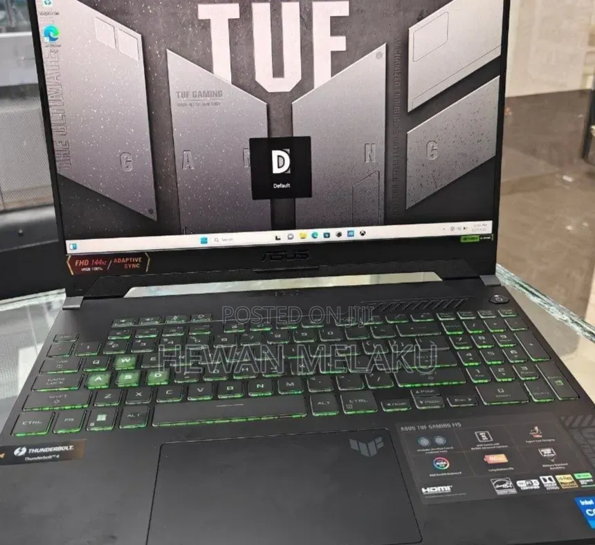 New Laptop Asus TUF Gaming F15 16GB Intel Core i7 SSD 512GB