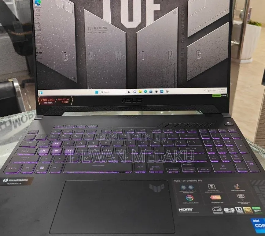 New Laptop Asus TUF Gaming F15 16GB Intel Core i7 SSD 512GB