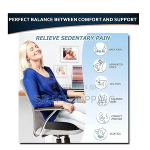 Relieves Pressure, Making Long Hours of Sitting Effortless.