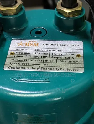 MSM Submersible Pump Water Pump 1hp
