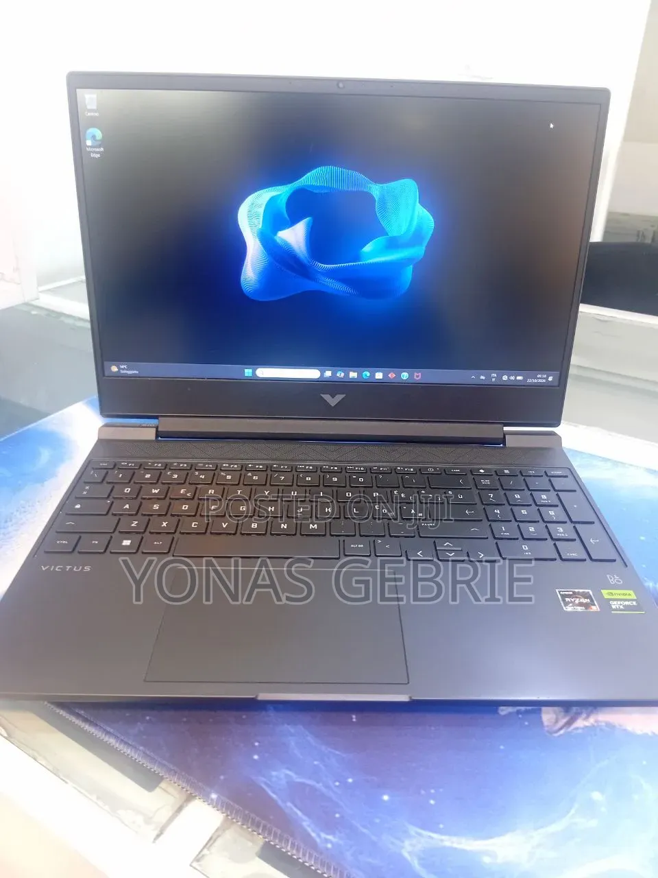 New Laptop HP Victus 15 16GB AMD Ryzen 5 SSD 512GB