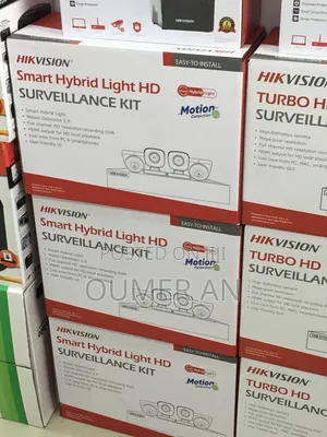 4 CH Smart Hybrid Light HD Surveillance Kit