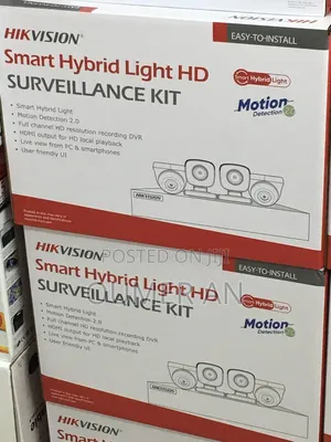 4 CH Smart Hybrid Light HD Surveillance Kit